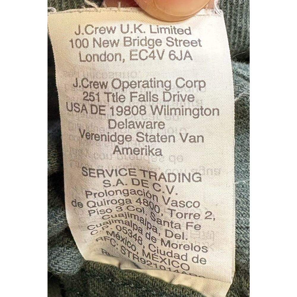 Madewell Women Utility Wide-Leg Pants Architect Green Size 0 - Picture 11 of 11